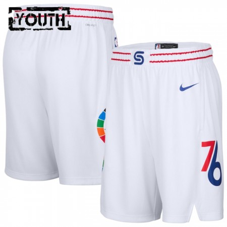 Philadelphia 76ers Kratke hlače Nike 2024-25 City Edition Swingman - Dječji